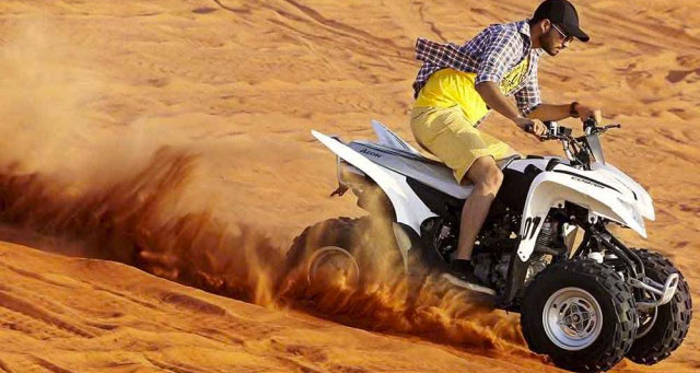 Premium Desert Safari with Quad Bike + VIP Service